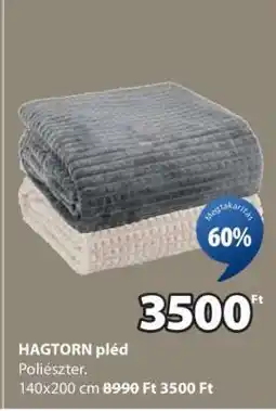 JYSK HAGTORN pléd ajánlat