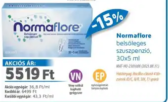 Alma Gyógyszertárak Normaflore belsőleges szuszpenzió ajánlat