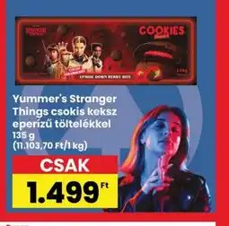Interspar Yummer's Stranger Things csokis keksz ajánlat