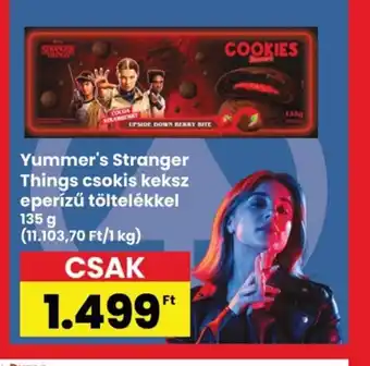 Yummer's Stranger Things csokis keksz
