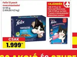 Interspar Felix 12 pack macskaeledel ajánlat