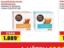 Interspar Nescafé Dolce Gusto kávékapszula ajánlat