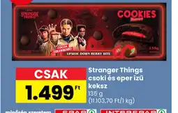 Interspar Stranger Things keksz ajánlat