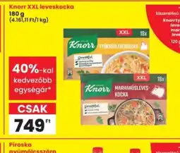 Interspar Knorr XXL leveskocka ajánlat