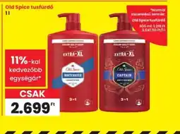 Interspar Old Spice tusfürdő ajánlat