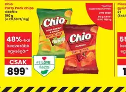 Interspar Chio Party Pack chips ajánlat