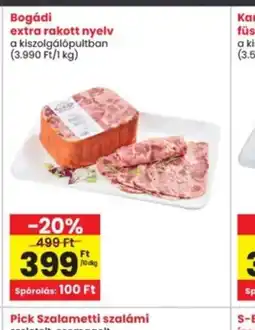 Interspar Bogádi extra rakott nyelv ajánlat