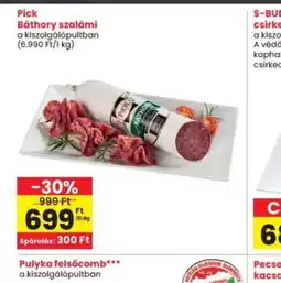 Interspar Pick Báthory szalámi ajánlat