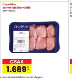 Interspar Coco Rico csirke felsőcombfilé ajánlat