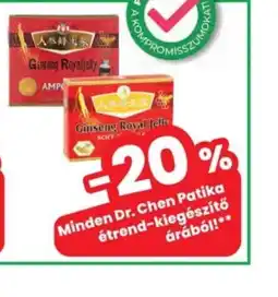 Interspar Dr. Chen Patika Ginseng Royal Jelly ajánlat