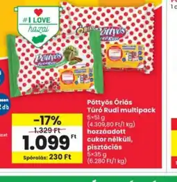Interspar Pöttyös riás Túr Rudi multipack ajánlat