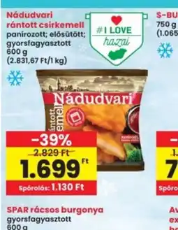 Interspar Nádudvari rántott csirkemell ajánlat