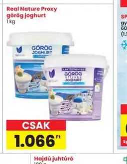 Interspar Real Nature Proxy görög joghurt ajánlat
