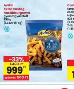 Interspar Aviko extra vastag hasábburgonya ajánlat
