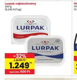 Interspar Lurpak vajkészítmény ajánlat