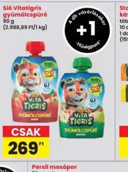 Interspar Si Vitatigris gyümölcspüré ajánlat