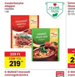Interspar Csoda Konyha alappor ajánlat