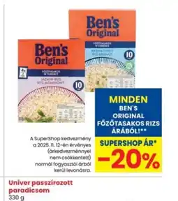 Interspar Ben's Original Főzőtasakos Rizs ajánlat