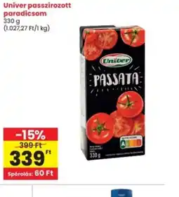 Interspar Univer passzírozott paradicsom ajánlat