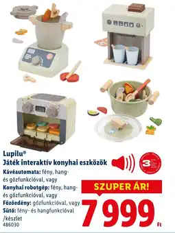 Lidl Lupilu Játék interaktív konyhai eszközök ajánlat
