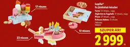 Lidl Lupilu Fa játékétel-készlet ajánlat