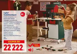 Lidl Lupilu Fa játékmunkapad ajánlat