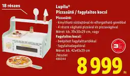 Lidl Lupilu Pizzasütő / fagylaltos kocsi ajánlat