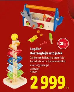 Lidl Lupilu Készségfejlesztő játék ajánlat