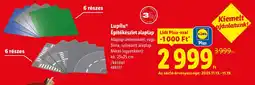 Lidl Lupilu Építőkészlet alaplap ajánlat