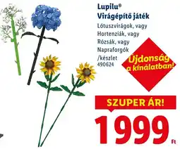 Lidl Lupilu Virágépítő játék ajánlat