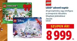 Lidl LEGO adventi naptár ajánlat