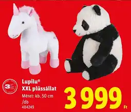 Lidl Lupilu XXL plüssállat ajánlat