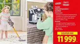 Lidl Casdon Játék kézi porszívó / kávéfőző ajánlat