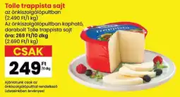 Spar Tolle trappista sajt ajánlat