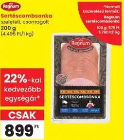 Spar Regnum Sertéscombsonka ajánlat