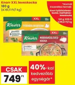 Spar Knorr XXL leveskocka ajánlat