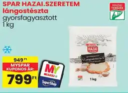 Spar SPAR HAZAI.SZERETEM lángostészta ajánlat