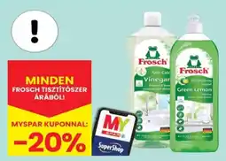 Spar Frosch tisztítószer ajánlat
