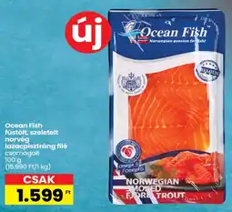 Spar Ocean Fish füstölt, szeletelt norvég lazacpisztráng filé ajánlat