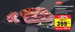 Spar Regnum Füstölt kolozsvári szalonna ajánlat