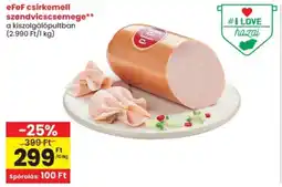 Spar eFeF csirkemell szendvicscsemege ajánlat