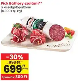 Spar Pick Báthory szalámi ajánlat