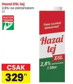 Spar Hazai ESL tej ajánlat
