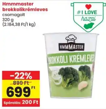 Spar Hmmmaster brokkolikrémleves ajánlat