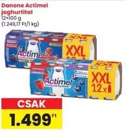 Spar Danone Actimel joghurtital ajánlat