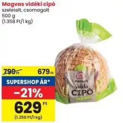 Spar Magvas vidéki cipó ajánlat