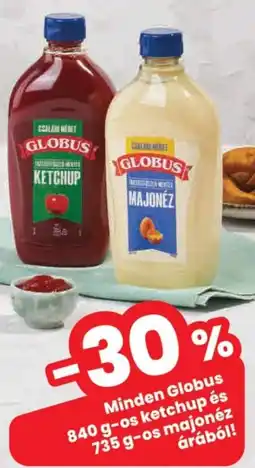 Spar Globus ketchup és majonéz ajánlat