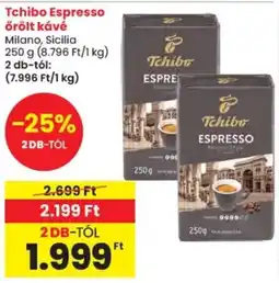 Spar Tchibo Espresso örölt kávé ajánlat