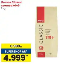 Spar Bravos Classic szemes kávé ajánlat