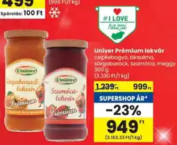 Spar Univer Prémium lekvár ajánlat